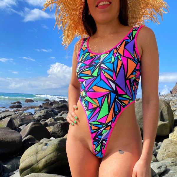 Exclusive Swimsuit - Kaleidoskop Pink